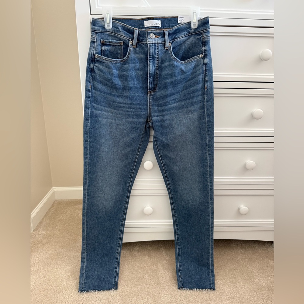 NWT Loft High Rise Skinny Jeans (28)